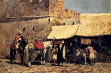 Tánger Árabe Edwin Lord Weeks Pinturas al óleo